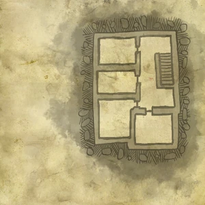 Mappa del piano di sopra