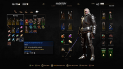 The Witcher 3 Wild Hunt Inventory NEW RGB
