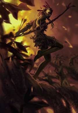Gwent cardart scoiatael sirssa
