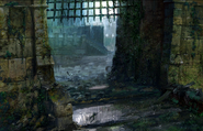 Ingresso di Kaer Morhen - concept art