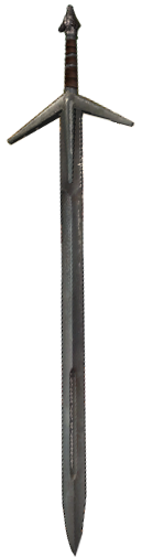 Witcher's silver sword