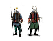 Tw3 skellige soldiers concept art