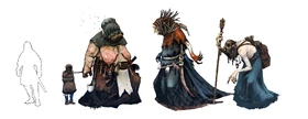 Tw3 concept art witches