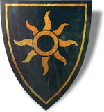 Stemma di Nilfgaard presente in The Witcher 2