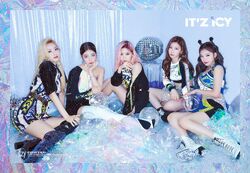 Ryujin of Itzy attends Itzy's New Album 'ICY' Showcase at