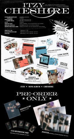 非売品【メンバー全員サイン入り】ITZY CHESHIRE STANDARD Amazon.co.jp: イッチ ITZY - CHESHIRE [STANDARD EDITION