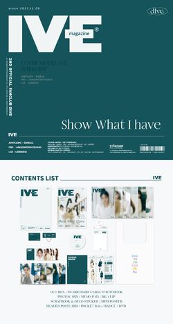 IVE 1ST 2ST OFFICIAL FANCLUB dive セット IVE 1st Official Fanclub DIVE Kit Poster Sticker Binder File