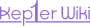 Kep1er Wiki Wordmark
