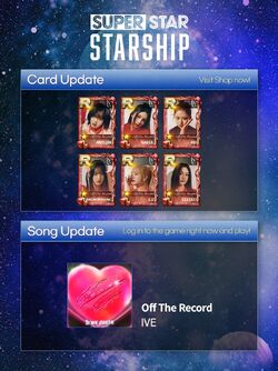 SuperStar STARSHIP | IVE Wiki | Fandom