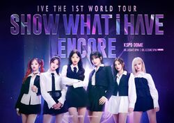 IVE SHOW WHAT I HAVE ワルツDVDトレカポスタースローガン他 IVE The 1st World Tour 