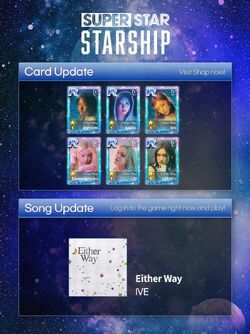 SuperStar STARSHIP | IVE Wiki | Fandom