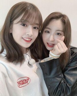 Chaeyeon and Yujin