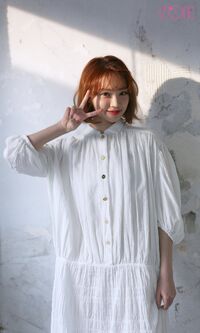 Chaewon Marie Claire Behind8