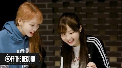 IZ*ONE_(아이즈원)_'Airplane'_Recording_Behind