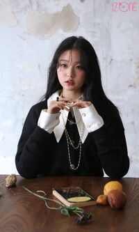 Wonyoung Marie Claire Behind5