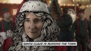 SANTA CLAUS IS RUNNING THE TOWN