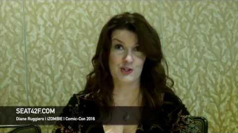 Diane Ruggiero iZOMBIE Interview Comic Con 2016