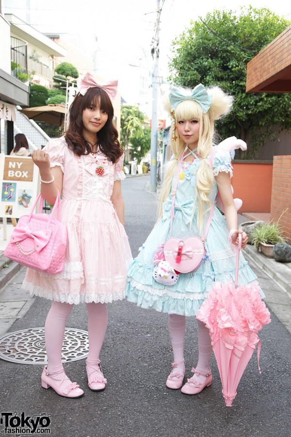 Japanese Lolita Sweet Girl Dress Kawaii Cute Bow Ruffle Polka Dots Strap  Skirt