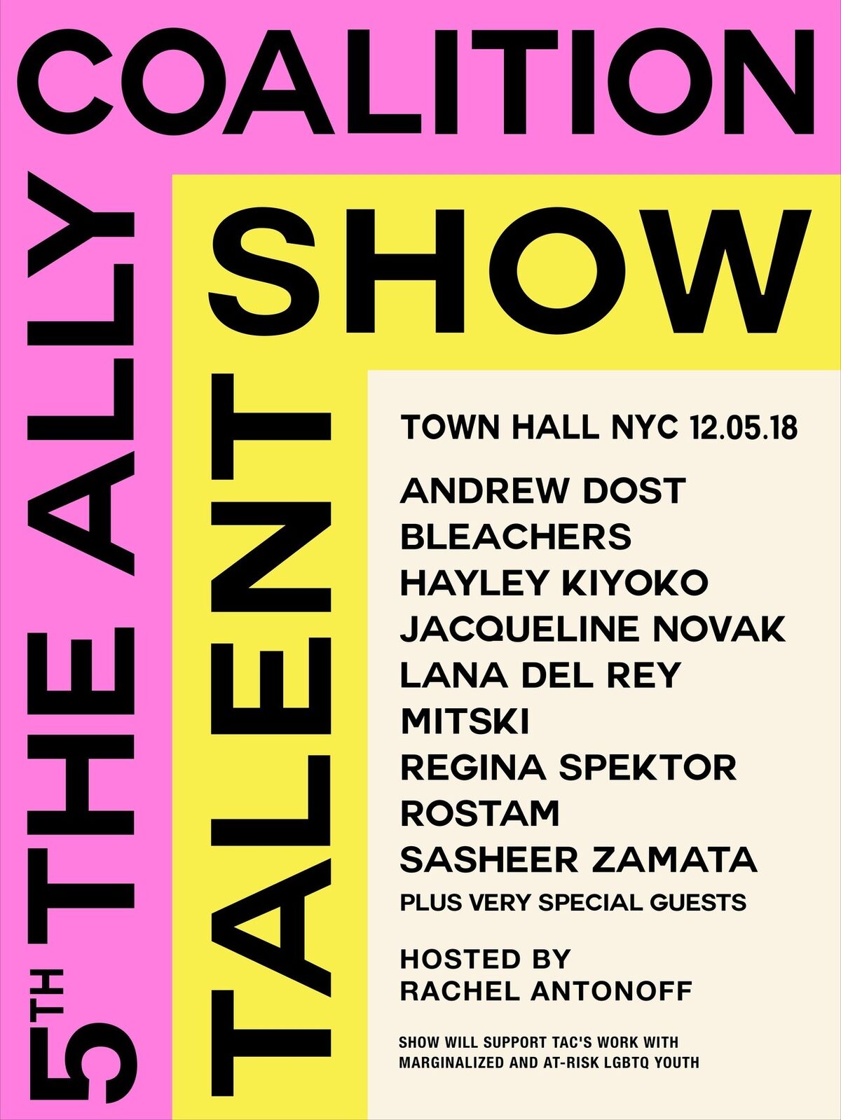 The Ally Coalition 5th Annual Talent Show Jack Antonoff Wiki Fandom