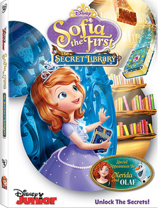 Sofia the First The Secret Library DVD