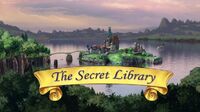 The Secret Library title card