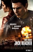 Jack Reacher Never Go Back poster 2