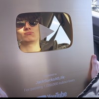 Jacksucksatlife Gold Play Button Jack S Play Buttons Wiki Fandom
