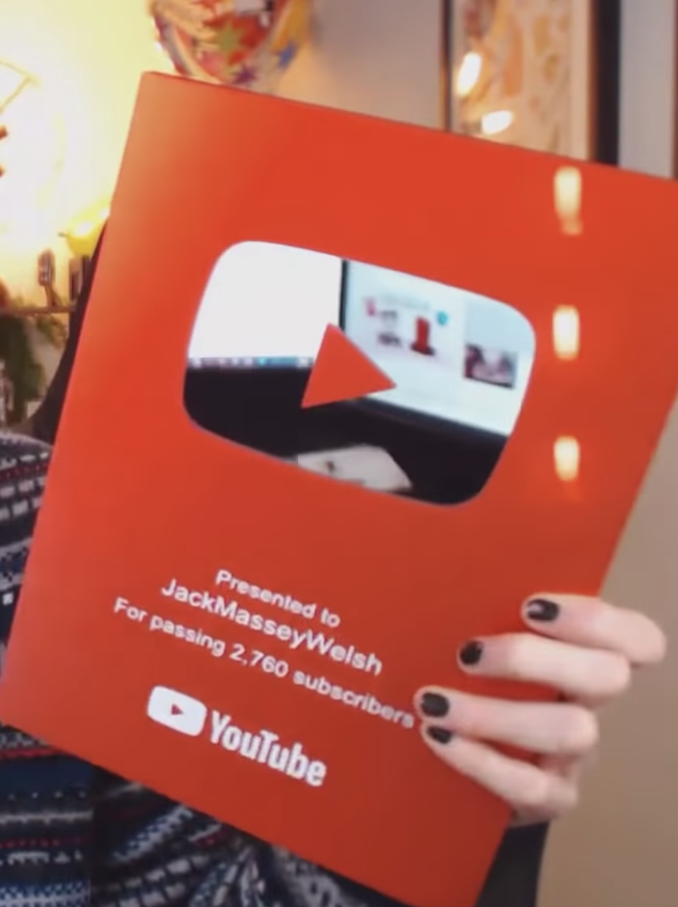 Fake JackMasseyWelsh Play Button, Jack's Play Buttons Wiki