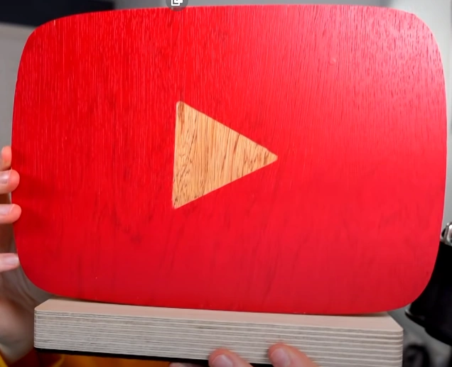 Fake Red Wooden Play Button Jack's Play Buttons Wiki Fandom