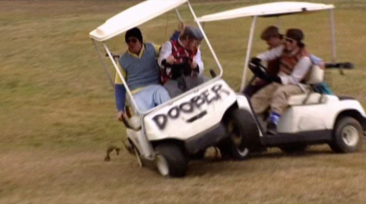 Golf Cart Antics Jackass Stunts Project Wiki Fandom