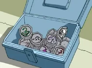 Jackie (Yang) steals the Talismans for the Dark Hand.
