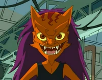 Paco wearing Orenji's Mask