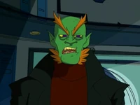 Captain Black wearing Midori's Mask