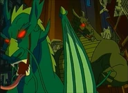 Shendu rides one of his Dragon Minions