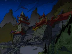 The ruins of Shendu's Palace