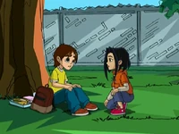 Jade befriends Jimmy at school.