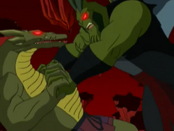 Shendu and his (mutated) son Drago are considered Dragons and Demon Sorcerers at the same time.