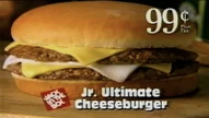The Jr. Ultimate Cheeseburger.