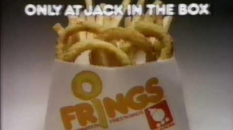 Jack in the Box Frings 1979 TV commercial