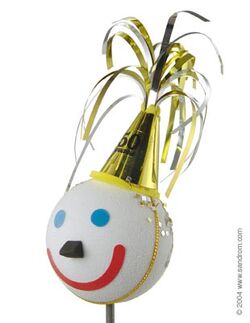 The original Jack in the Box Car Antenna Ball / -   Sweden