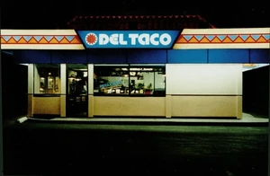 A Del Taco location in the 1980s.