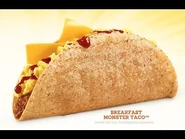The Breakfast Monster Taco.