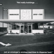 An early Jack in the Box restaurant.