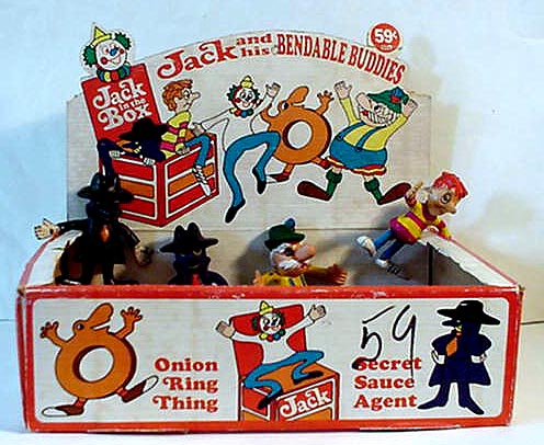 Jack in the Box JITB 2000 WIDE WORLD OF JACK Bendee BENDY Bendable YOUR CHOICE 