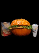 A Jumbo Jack-o'-lantern.