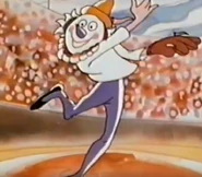 A screenshot of Jack from the baseball commercial on Youtube