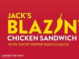 Jack's Blazin' Chicken Sandwich