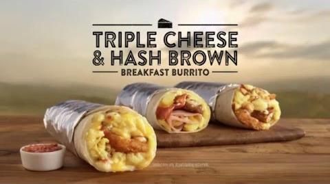 Jack in the Box Commercial – Triple Cheese and Hash Brown Breakfast Burrito - “Triple Cheeeese!”