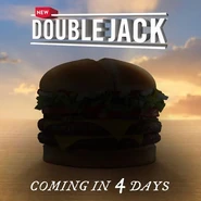 A teaser for the Double Jack.