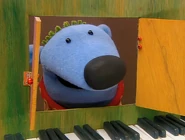 Jack hiding in the piano